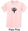 Kids Yoga Shirt Black Tree of Life Youth Tee T-Shirt