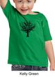 Kids Yoga Shirt Black Tree of Life Toddler Tee Shirt