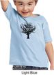 Kids Yoga Shirt Black Tree of Life Toddler Tee Shirt
