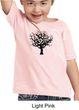 Kids Yoga Shirt Black Tree of Life Toddler Tee Shirt