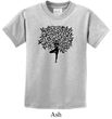 Kids Yoga Shirt Black Tree Pose Tee T-Shirt
