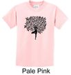Kids Yoga Shirt Black Tree Pose Tee T-Shirt