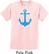 Kids Yoga Shirt Blue Anchor Tee T-Shirt