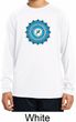 Kids Yoga Shirt Blue Vishuddha Dry Wicking Long Sleeve Tee T-Shirt