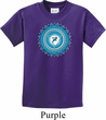Kids Yoga Shirt Blue Vishuddha Tee T-Shirt