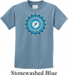 Kids Yoga Shirt Blue Vishuddha Tee T-Shirt