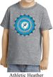 Kids Yoga Shirt Blue Vishuddha Toddler Tee T-Shirt