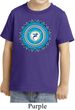 Kids Yoga Shirt Blue Vishuddha Toddler Tee T-Shirt
