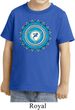Kids Yoga Shirt Blue Vishuddha Toddler Tee T-Shirt