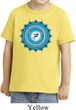 Kids Yoga Shirt Blue Vishuddha Toddler Tee T-Shirt
