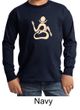 Kids Yoga Shirt Body OM Long Sleeve Tee T-Shirt