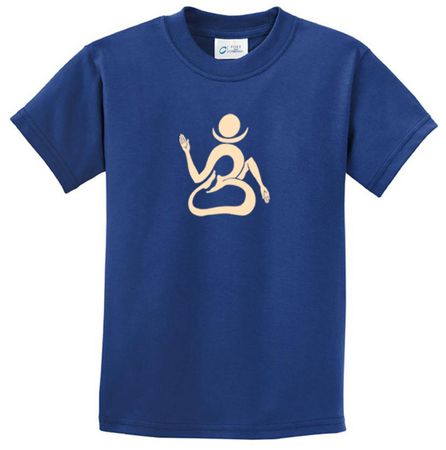 Kids Yoga Shirt Body OM Tee T-Shirt