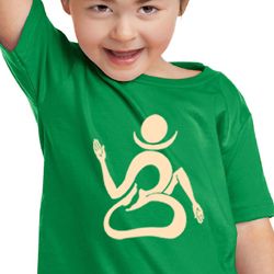 Kids Yoga Shirt Body OM Toddler Tee T-Shirt