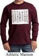 Kids Yoga Shirt Breathe Long Sleeve Tee T-Shirt