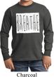 Kids Yoga Shirt Breathe Long Sleeve Tee T-Shirt