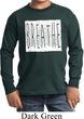 Kids Yoga Shirt Breathe Long Sleeve Tee T-Shirt