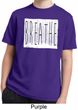 Kids Yoga Shirt Breathe Moisture Wicking Tee T-Shirt