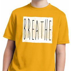 Kids Yoga Shirt Breathe Moisture Wicking Tee T-Shirt