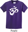 Kids Yoga Shirt Brushstroke Aum Tee T-Shirt