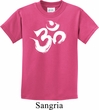 Kids Yoga Shirt Brushstroke Aum Tee T-Shirt