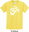 Kids Yoga Shirt Brushstroke Aum Tee T-Shirt