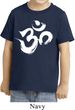 Kids Yoga Shirt Brushstroke Aum Toddler Tee T-Shirt