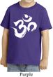 Kids Yoga Shirt Brushstroke Aum Toddler Tee T-Shirt
