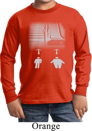Kids Yoga Shirt Choices Long Sleeve Tee T-Shirt