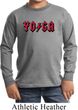 Kids Yoga Shirt Classic Rock Yoga Long Sleeve Tee T-Shirt