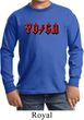 Kids Yoga Shirt Classic Rock Yoga Long Sleeve Tee T-Shirt