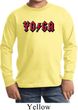 Kids Yoga Shirt Classic Rock Yoga Long Sleeve Tee T-Shirt