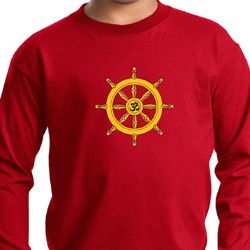 Kids Yoga Shirt Dharma Long Sleeve Tee T-Shirt