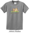 Kids Yoga Shirt Downward Human Tee T-Shirt