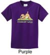Kids Yoga Shirt Downward Human Tee T-Shirt