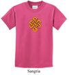 Kids Yoga Shirt Endless Knot Tee T-Shirt