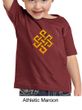 Kids Yoga Shirt Endless Knot Toddler Tee T-Shirt