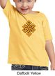 Kids Yoga Shirt Endless Knot Toddler Tee T-Shirt