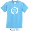 Kids Yoga Shirt Enso Happiness Tee T-Shirt