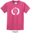 Kids Yoga Shirt Enso Happiness Tee T-Shirt