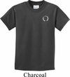 Kids Yoga Shirt Enso Pocket Print Tee T-Shirt
