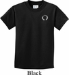 Kids Yoga Shirt Enso Pocket Print Tee T-Shirt