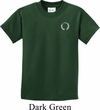 Kids Yoga Shirt Enso Pocket Print Tee T-Shirt