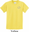 Kids Yoga Shirt Enso Pocket Print Tee T-Shirt