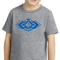 Kids Yoga Shirt Floral Ajna Toddler Tee T-Shirt