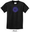 Kids Yoga Shirt Floral Sahasrara Tee T-Shirt