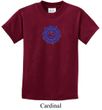 Kids Yoga Shirt Floral Sahasrara Tee T-Shirt