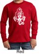 Kids Yoga Shirt Ganesha Head Long Sleeve Tee T-Shirt