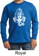 Kids Yoga Shirt Ganesha Head Long Sleeve Tee T-Shirt