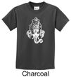 Kids Yoga Shirt Ganesha Head Tee T-Shirt