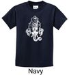 Kids Yoga Shirt Ganesha Head Tee T-Shirt